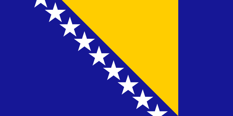 Bosnia Herzegovina flag